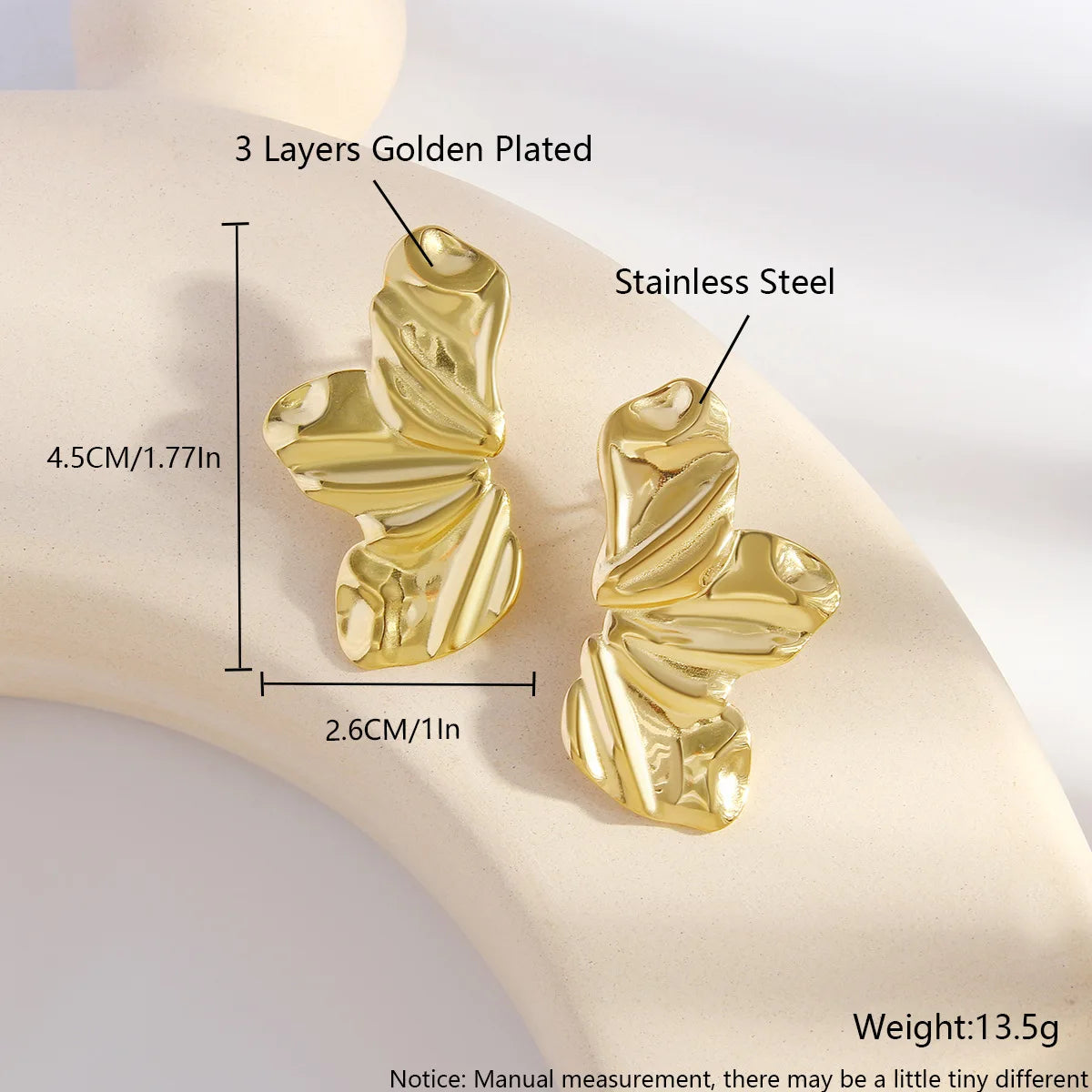 boucles d'oreilles fleur 
