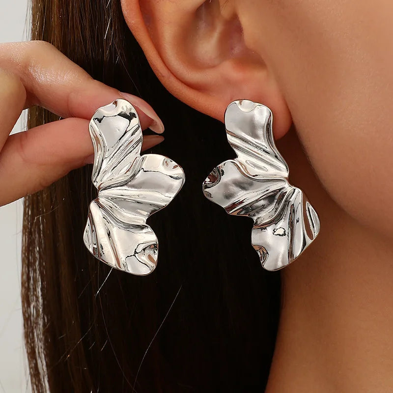 boucles d'oreilles fleur 