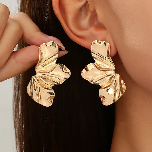 boucles d'oreilles fleur 
